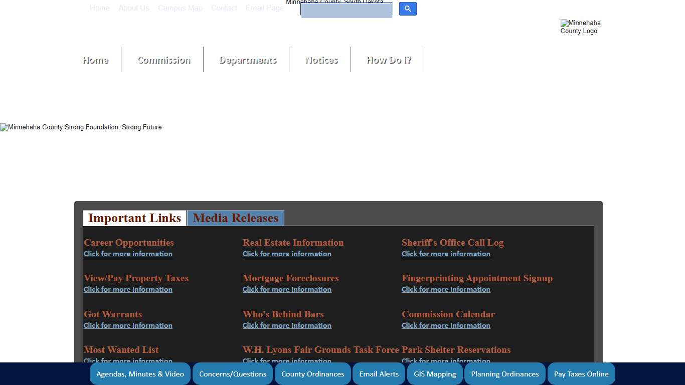 Minnehaha County, South Dakota Official Website